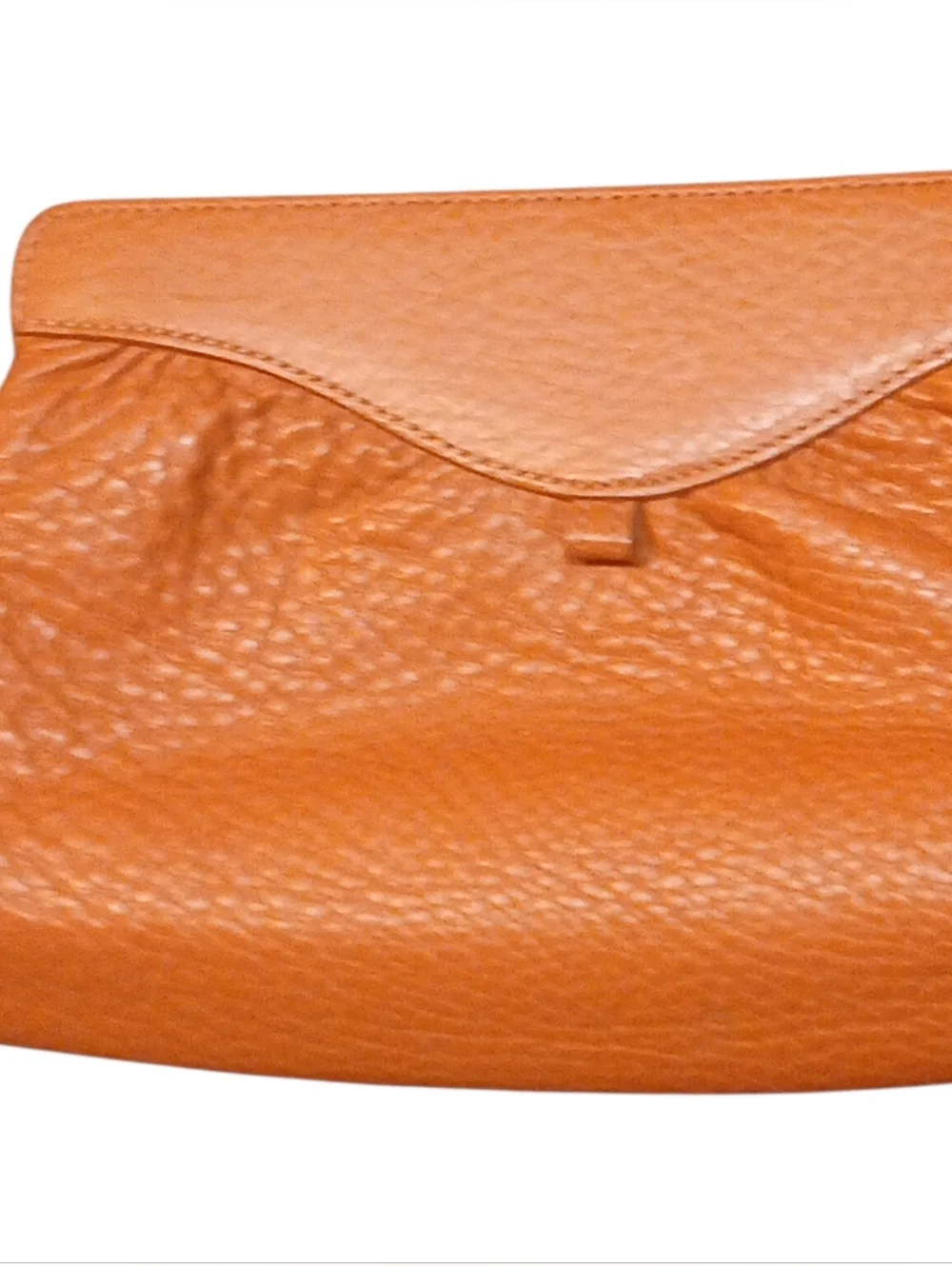 Cole Hann - NWOT, Rust Colored Hand Bag, Double Magnetic Closure, Inside Pocket. - Picture 2 of 14